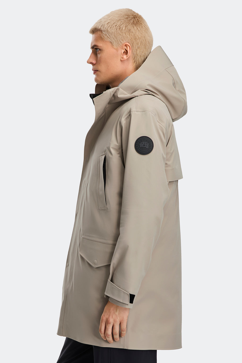 Barclay Rain Jacket Black Label (Men) - Limestone