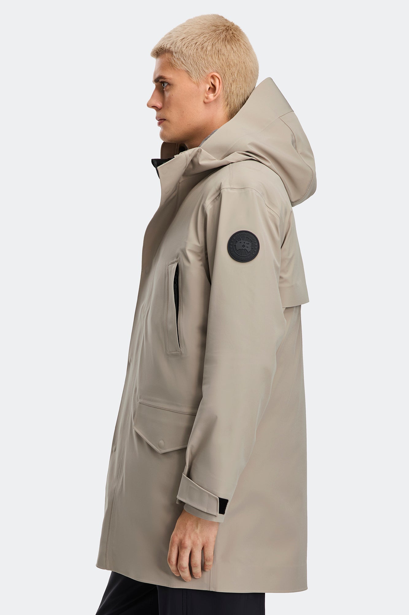 Barclay Rain Jacket Black Label (Men) - Limestone