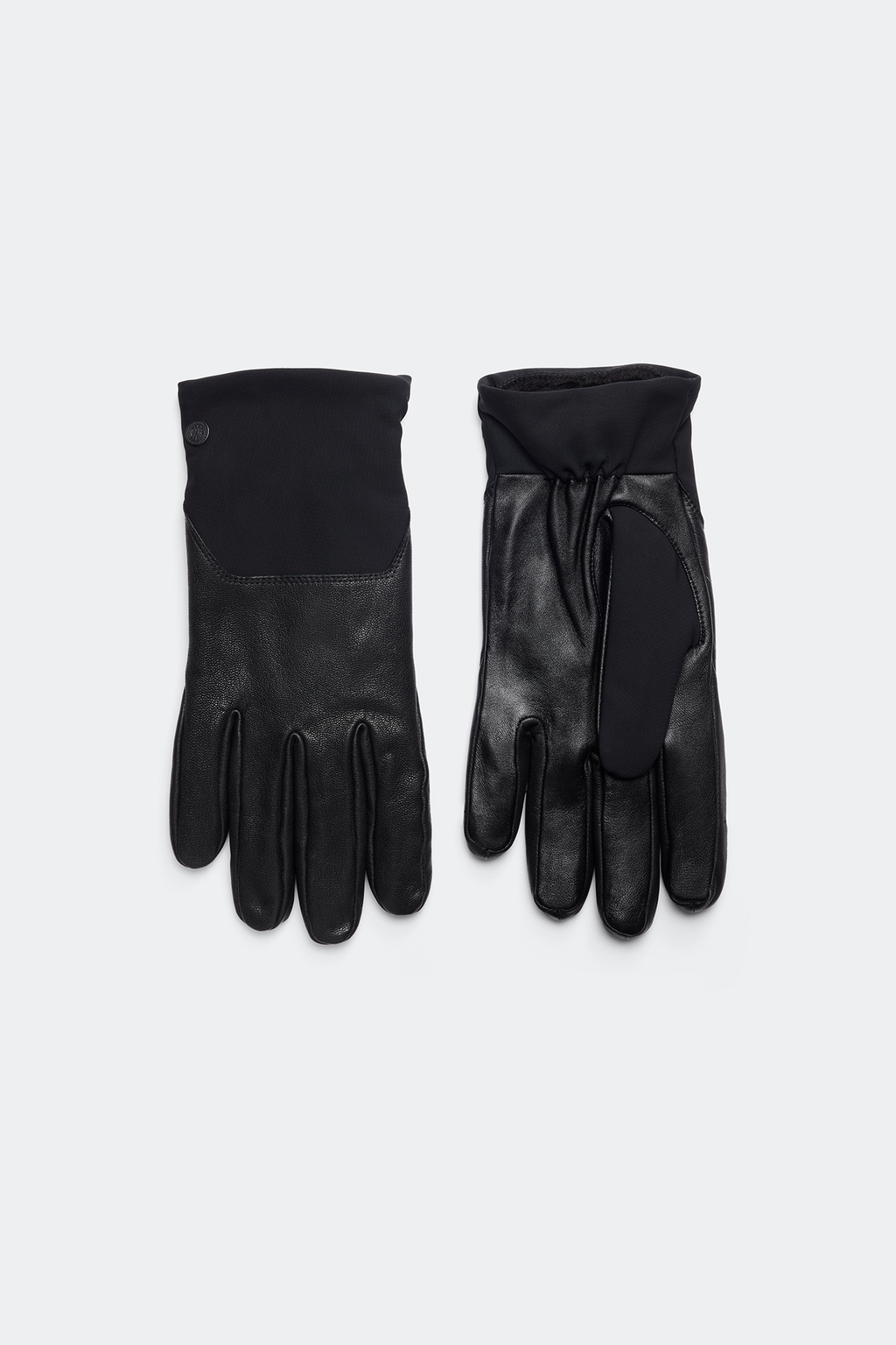 Mixed Media Glove (Men) - Black