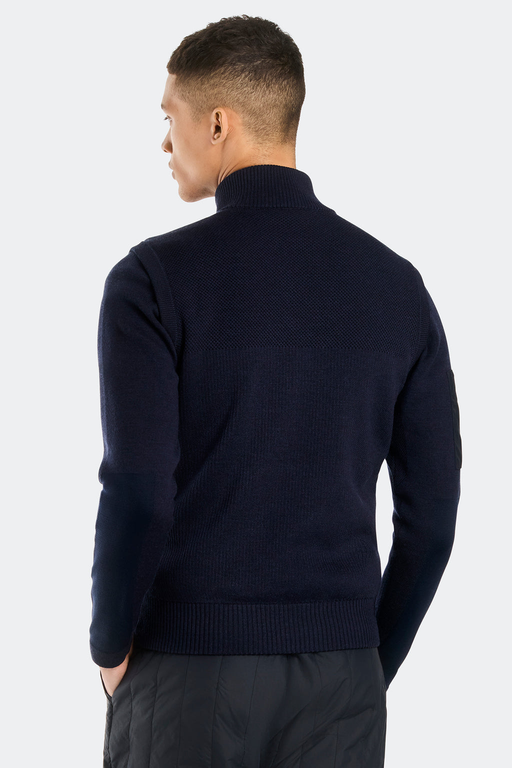 HyBridge® Knit Vest (Men) - Navy