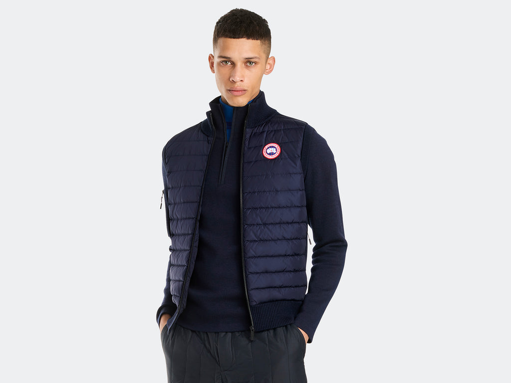 HyBridge® Knit Vest (Men) - Navy