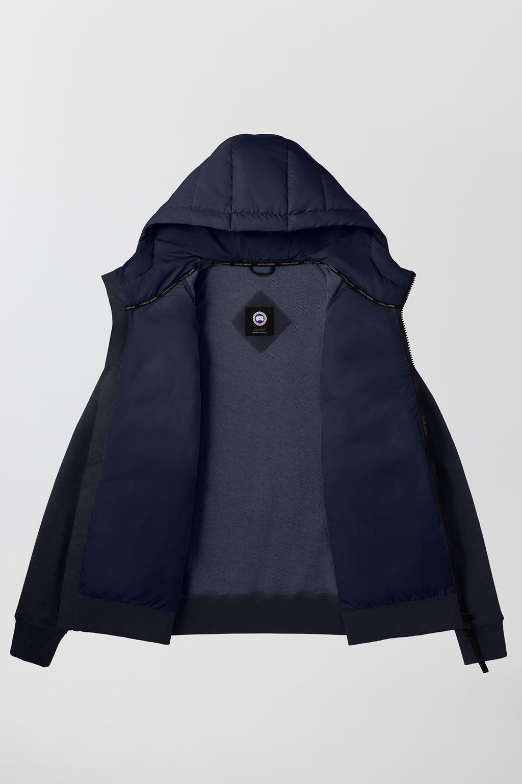 HyBridge® Huron Full Zip Hoodie (Men) - Atlantic Navy - Image 6