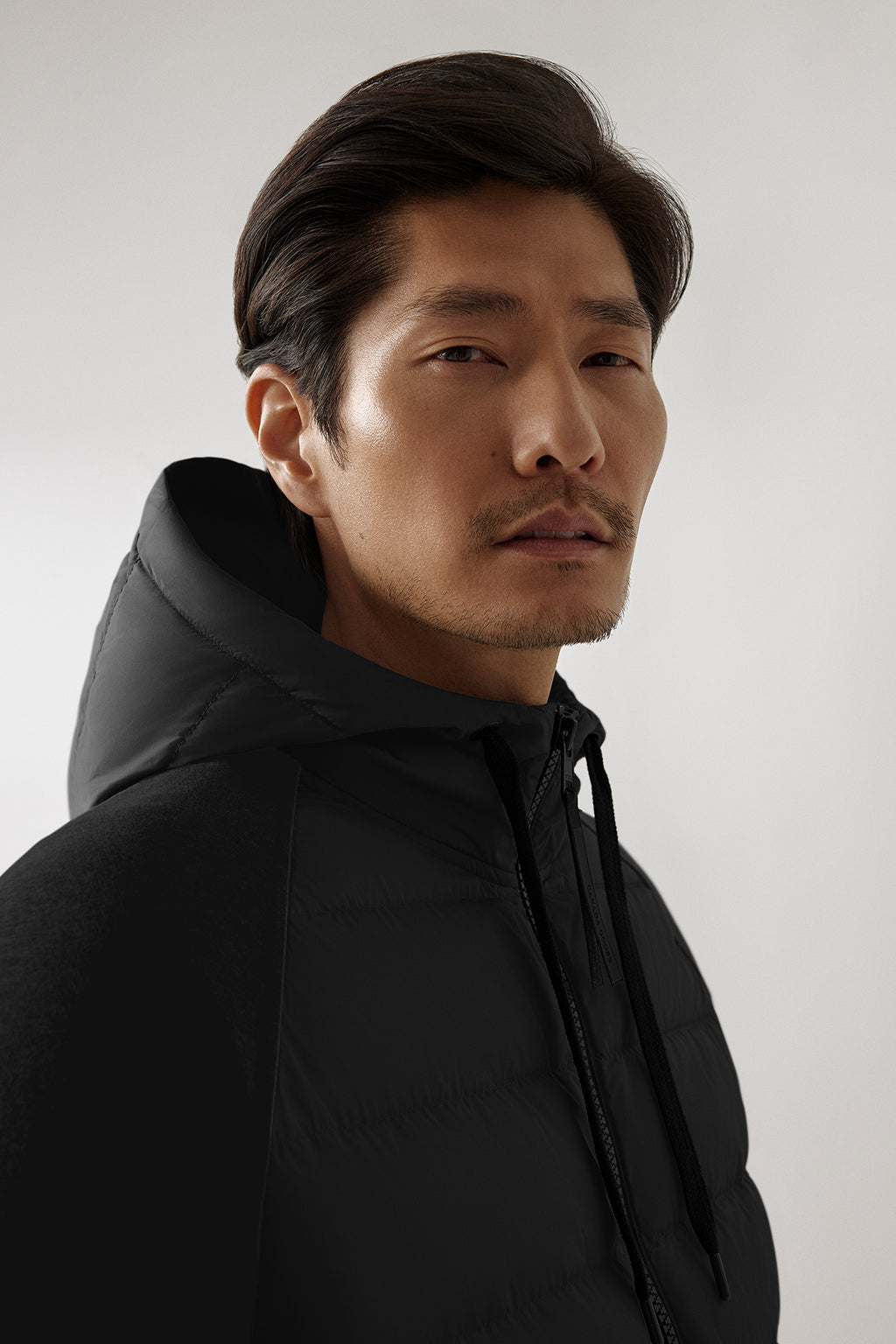 HyBridge® Huron Full Zip Hoodie (Men) - Black