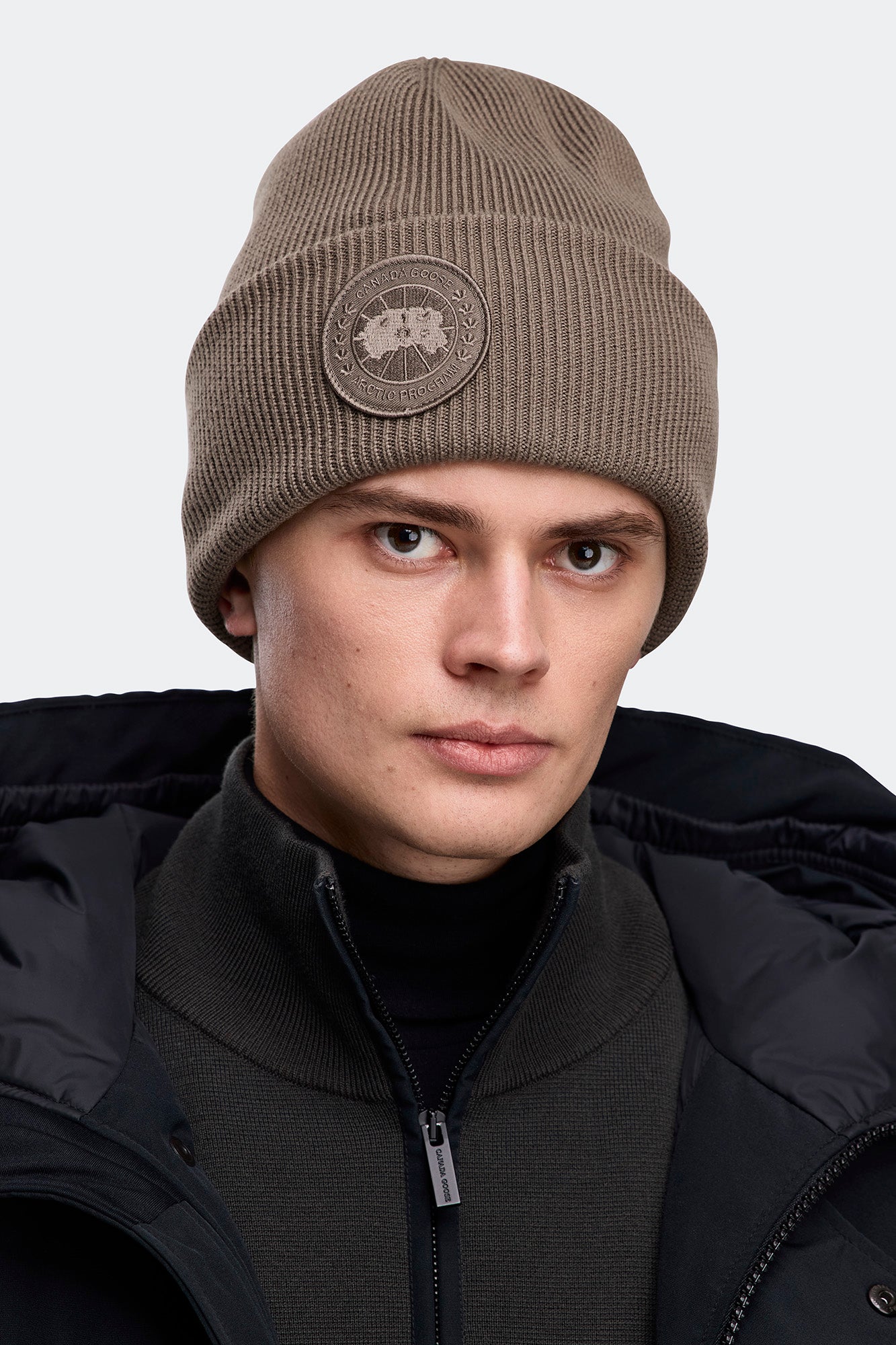 Arctic Toque Garment Dye - Taupe Grey - Image 2