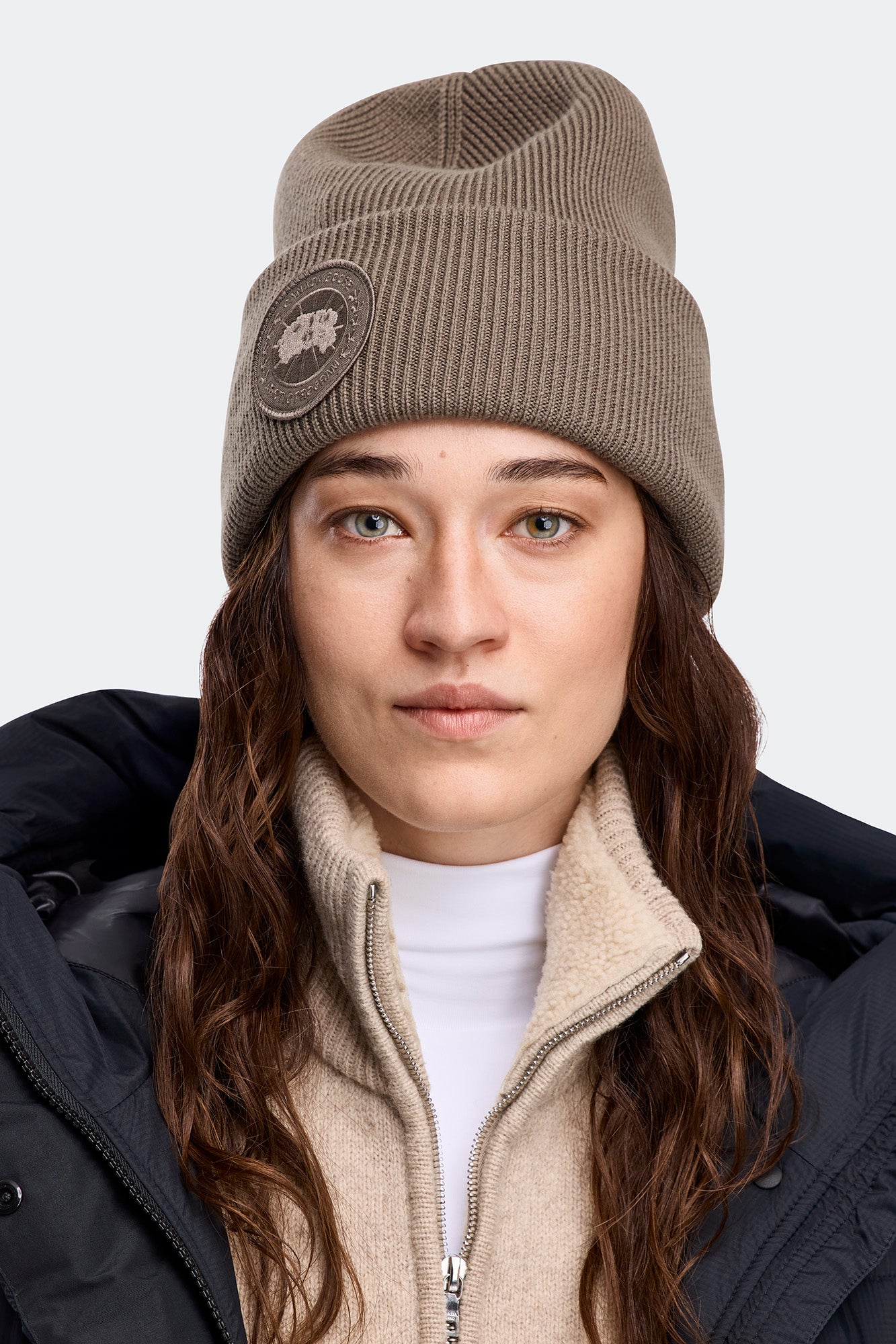 Arctic Toque Garment Dye - Taupe Grey - Image 3