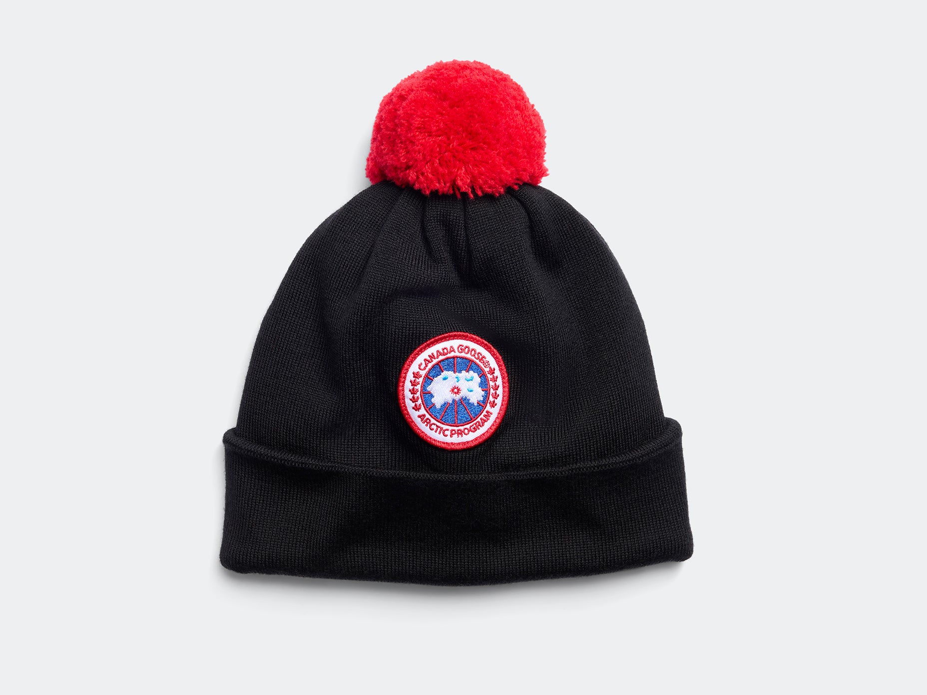 Kids Merino Pom Toque (Kids) - Black