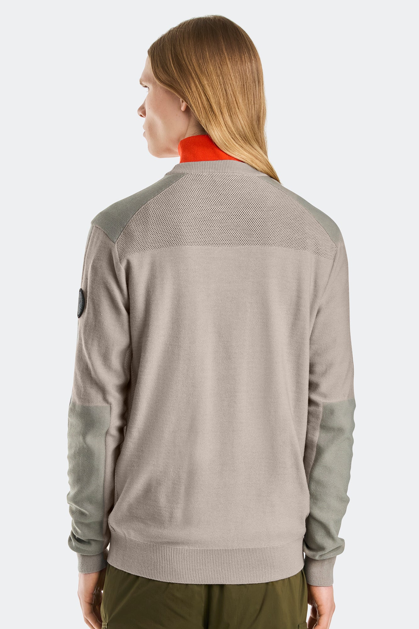 Dartmouth Crewneck Sweater Black Label (Men) - Limestone