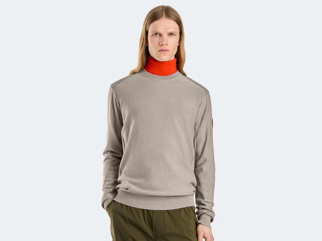 Dartmouth Crewneck Sweater Black Label (Men) - Limestone