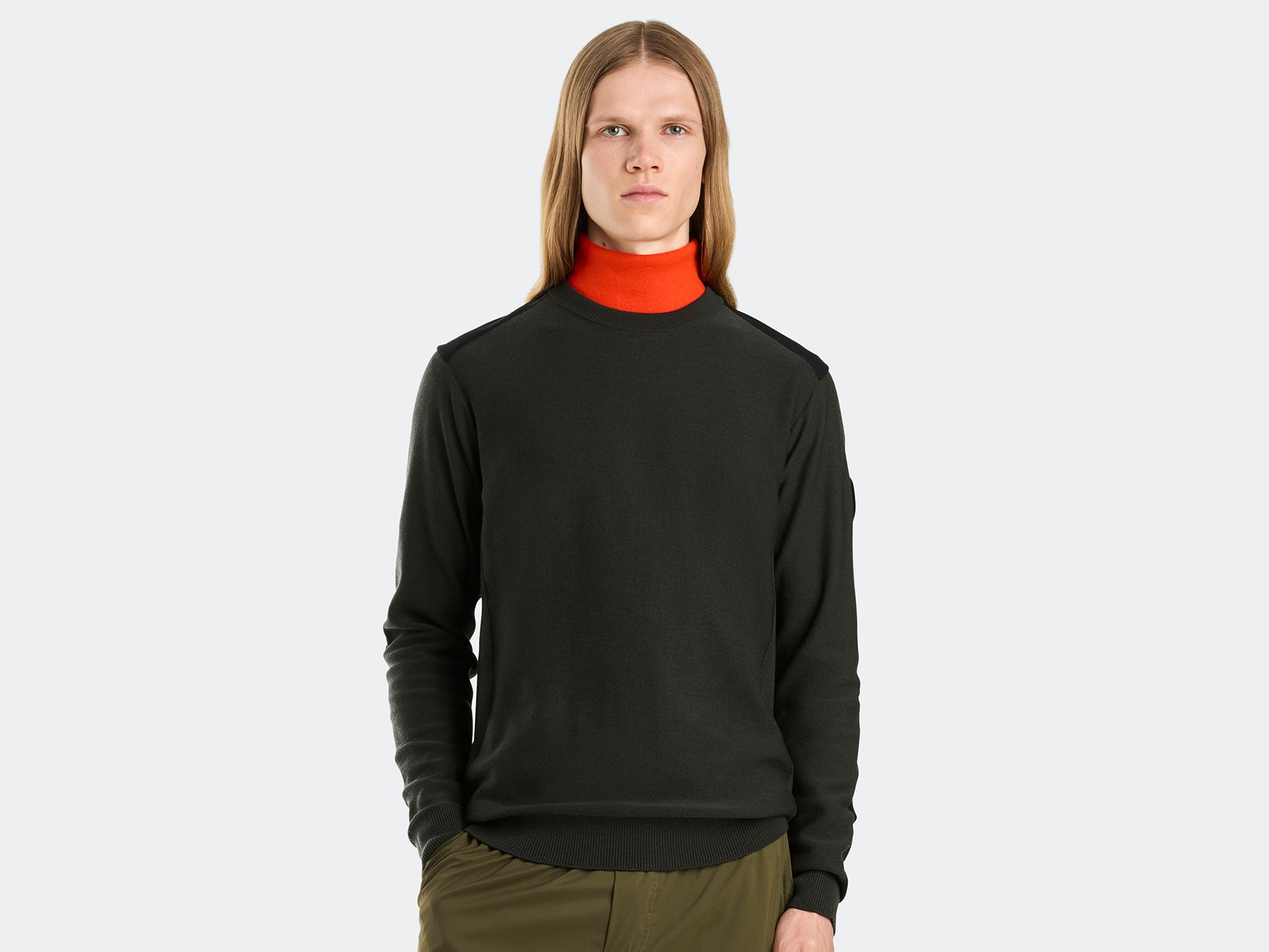 Dartmouth Crewneck Sweater Black Label (Men) - Volcano