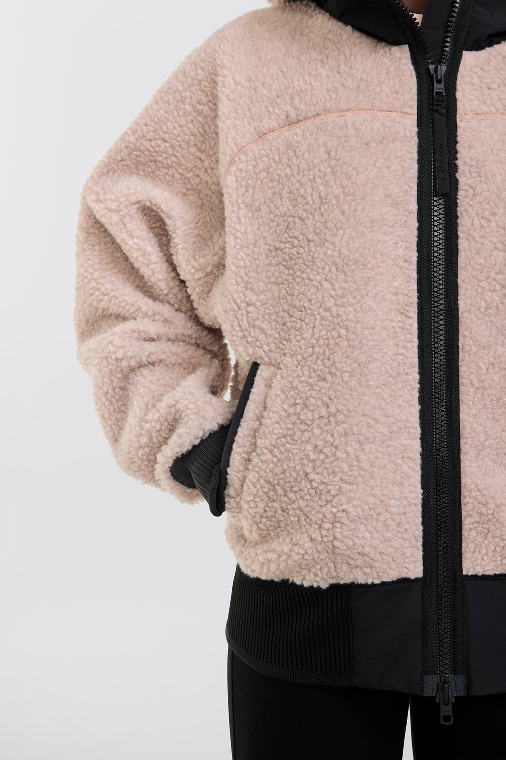 Simcoe Oversized Hoodie Black Label (Women) - Lucent Rose - Image 5