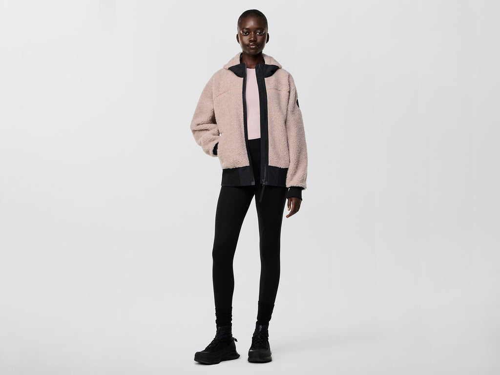 Simcoe Oversized Hoodie Black Label (Women) - Lucent Rose