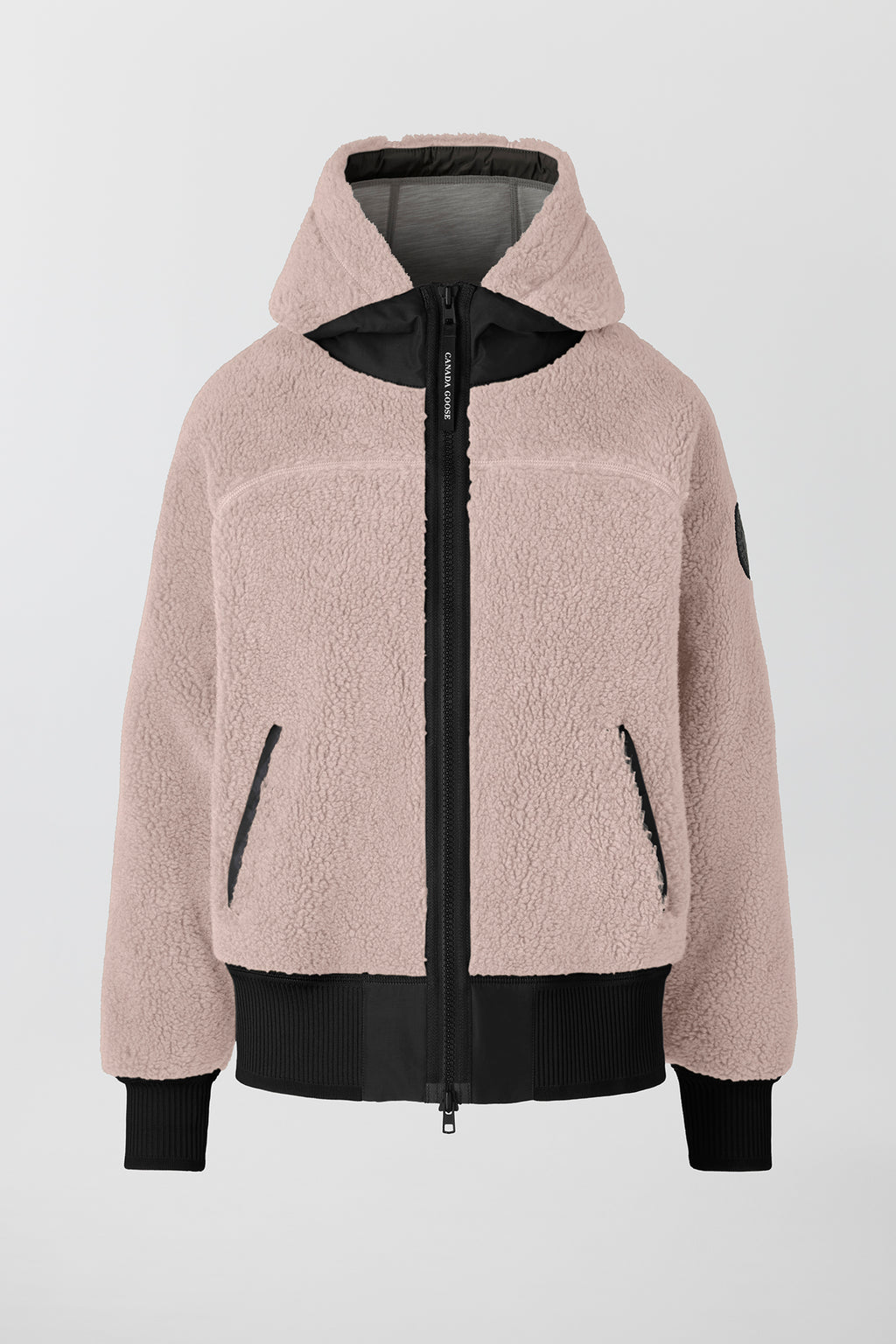 Simcoe Oversized Hoodie Black Label (Women) - Lucent Rose - Image 6