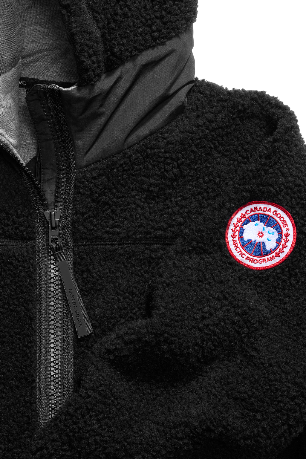 Simcoe Oversized Hoodie Kind High Pile Fleece (Women) - Black