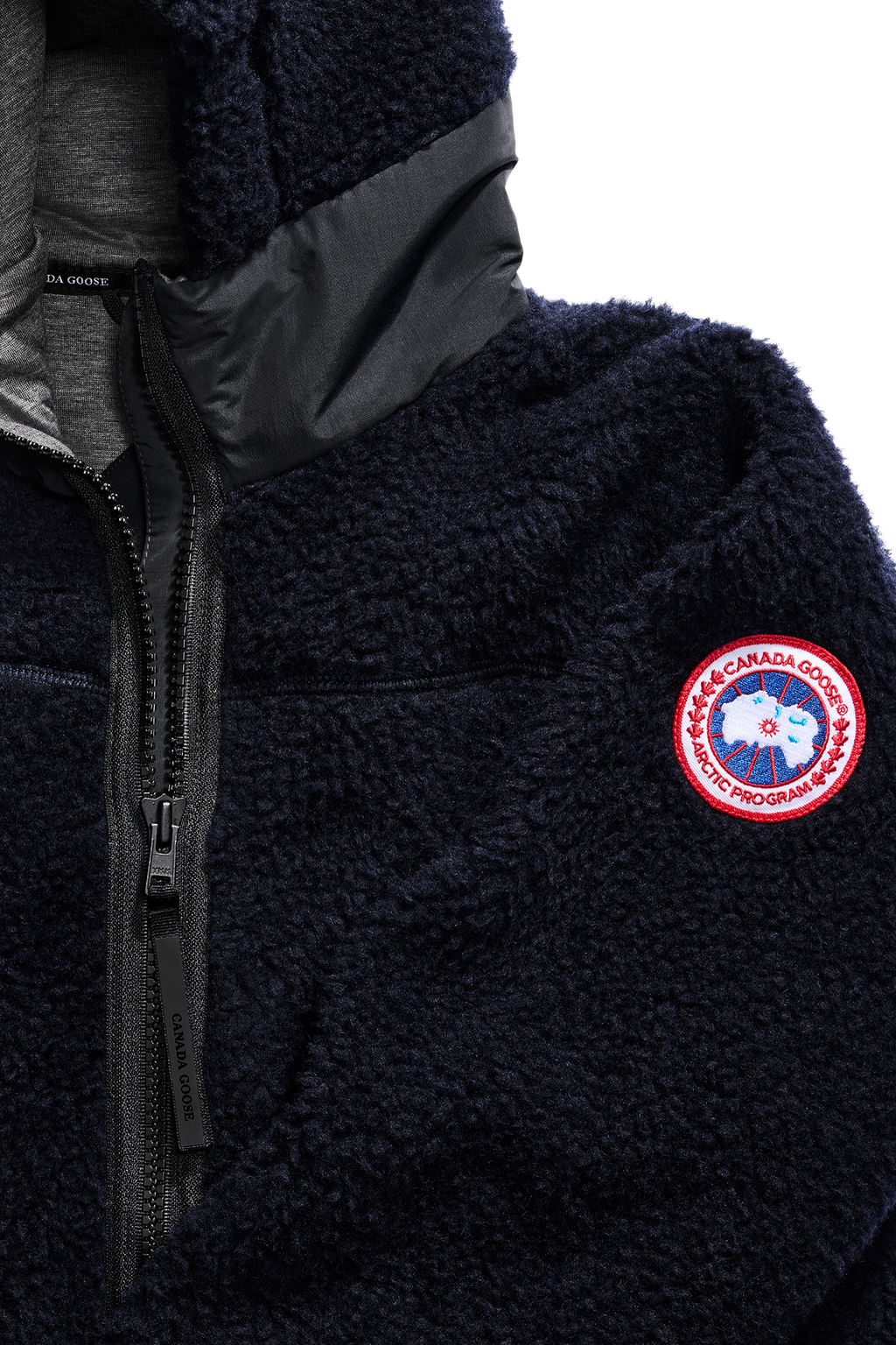 Simcoe Oversized Hoodie Kind High Pile Fleece (Women) - Atlantic Navy