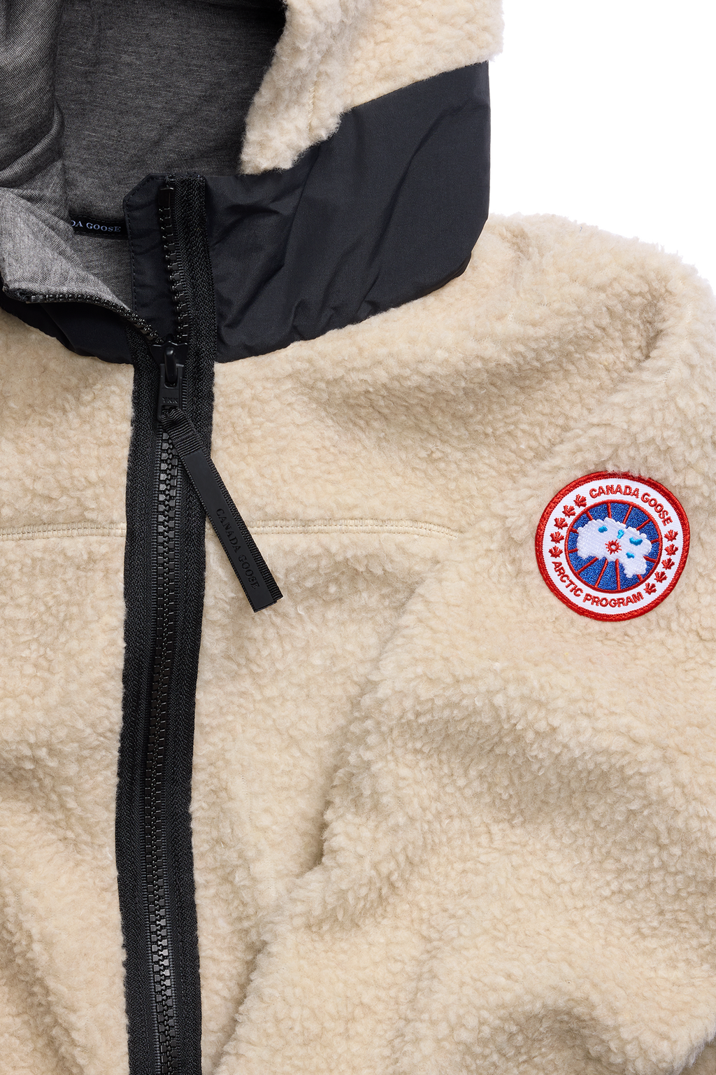 Simcoe Oversized Hoodie Kind High Pile Fleece (Women) - Light Tan