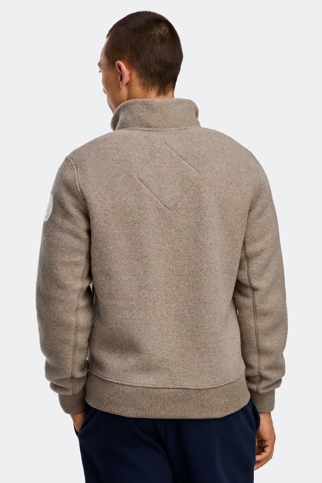 Lawson Jacket Kind Fleece HUMANATURE (Men) - Tan Heather