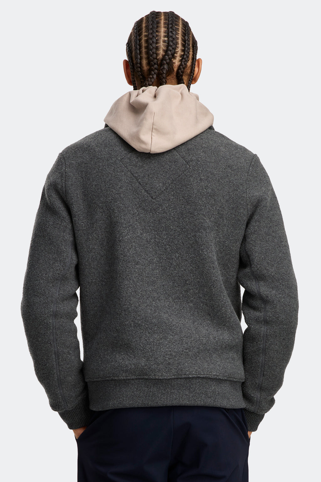 Lawson Fleece Jacket Black Label - Quarry Grey