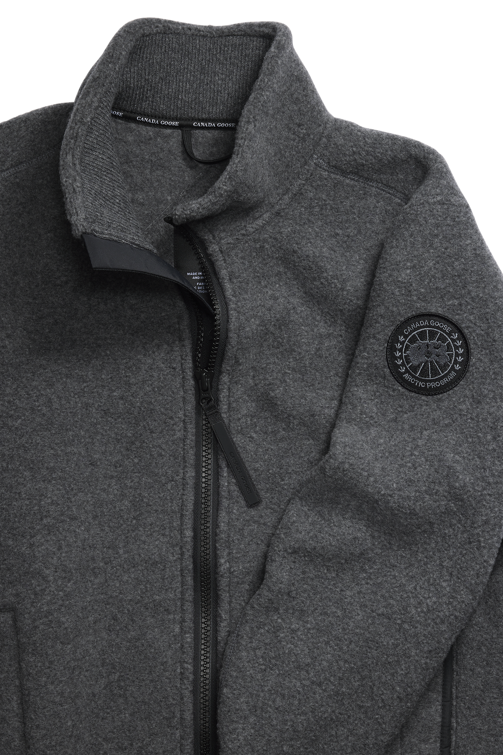 Lawson Fleece Jacket Black Label - Quarry Grey - Image 6