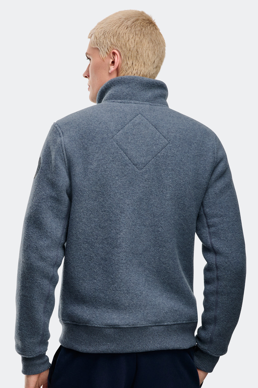 Lawson Fleece Jacket Black Label - Ozone Blue