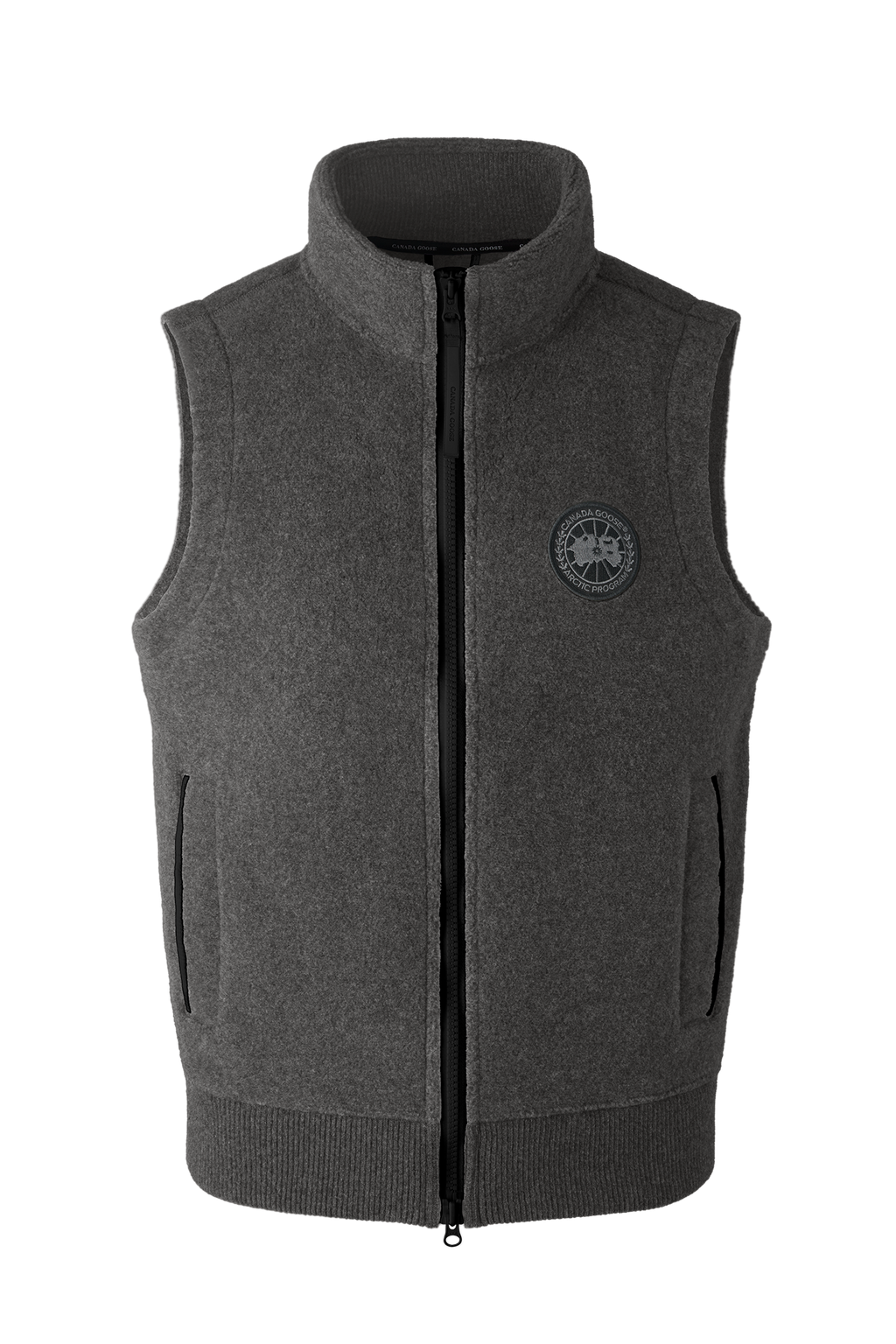 Mersey Black Label Fleece Vest (Men) - Quarry Grey