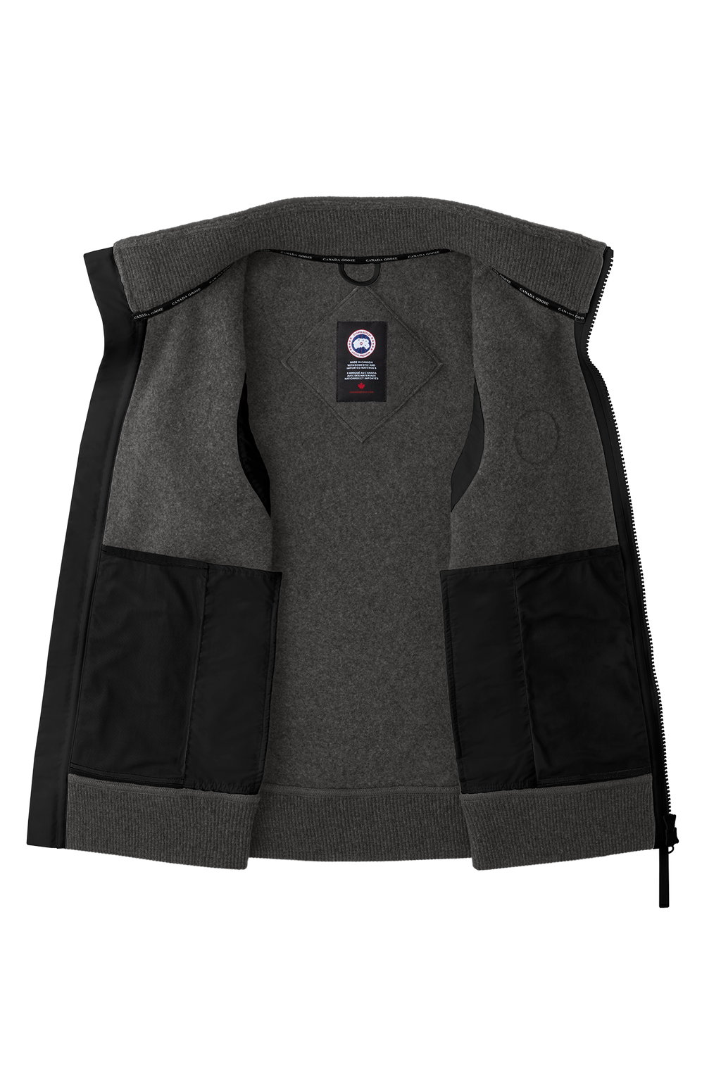 Mersey Black Label Fleece Vest (Men) - Quarry Grey
