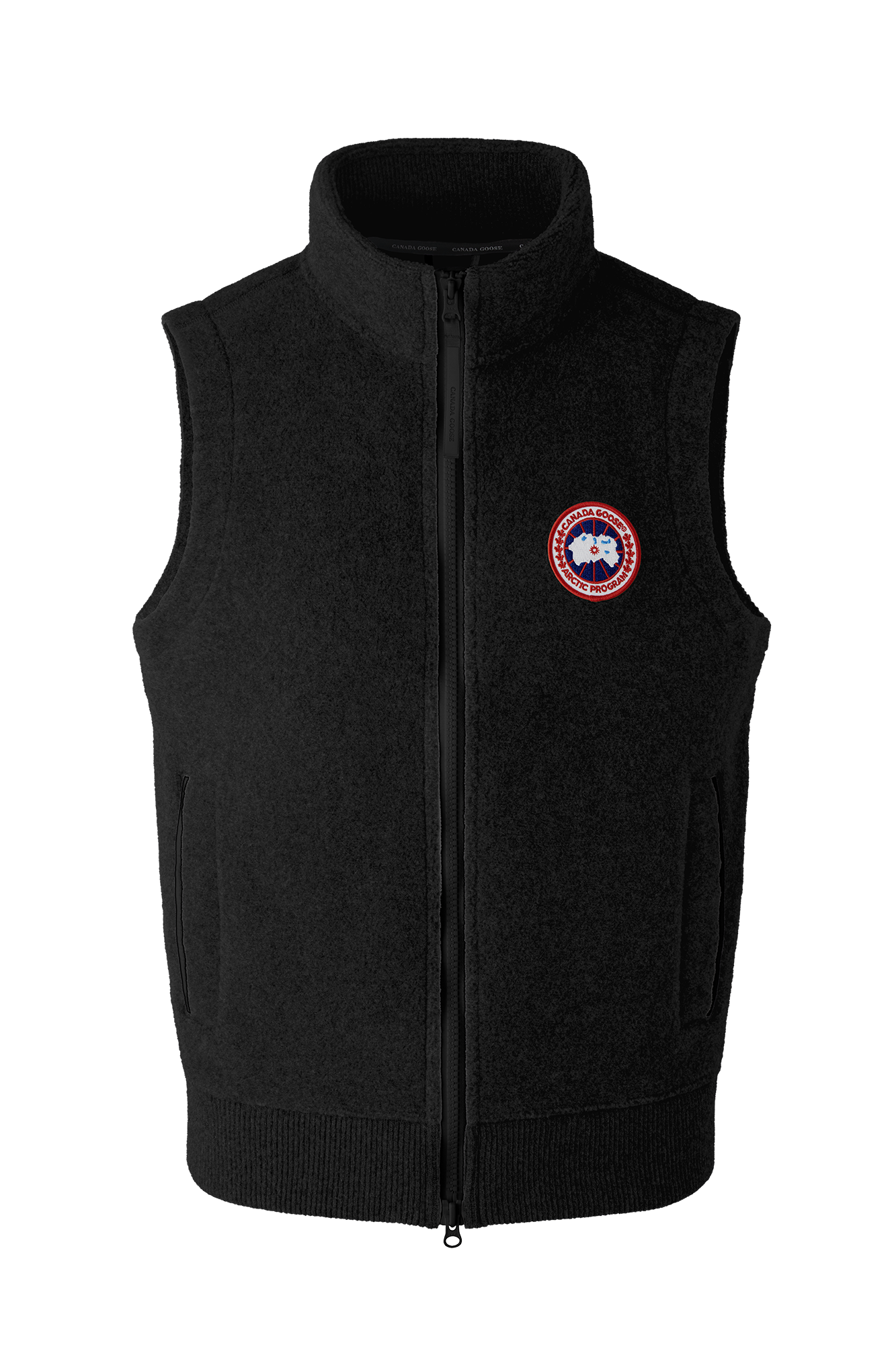 Mersey Vest Kind Fleece (Men) - Black