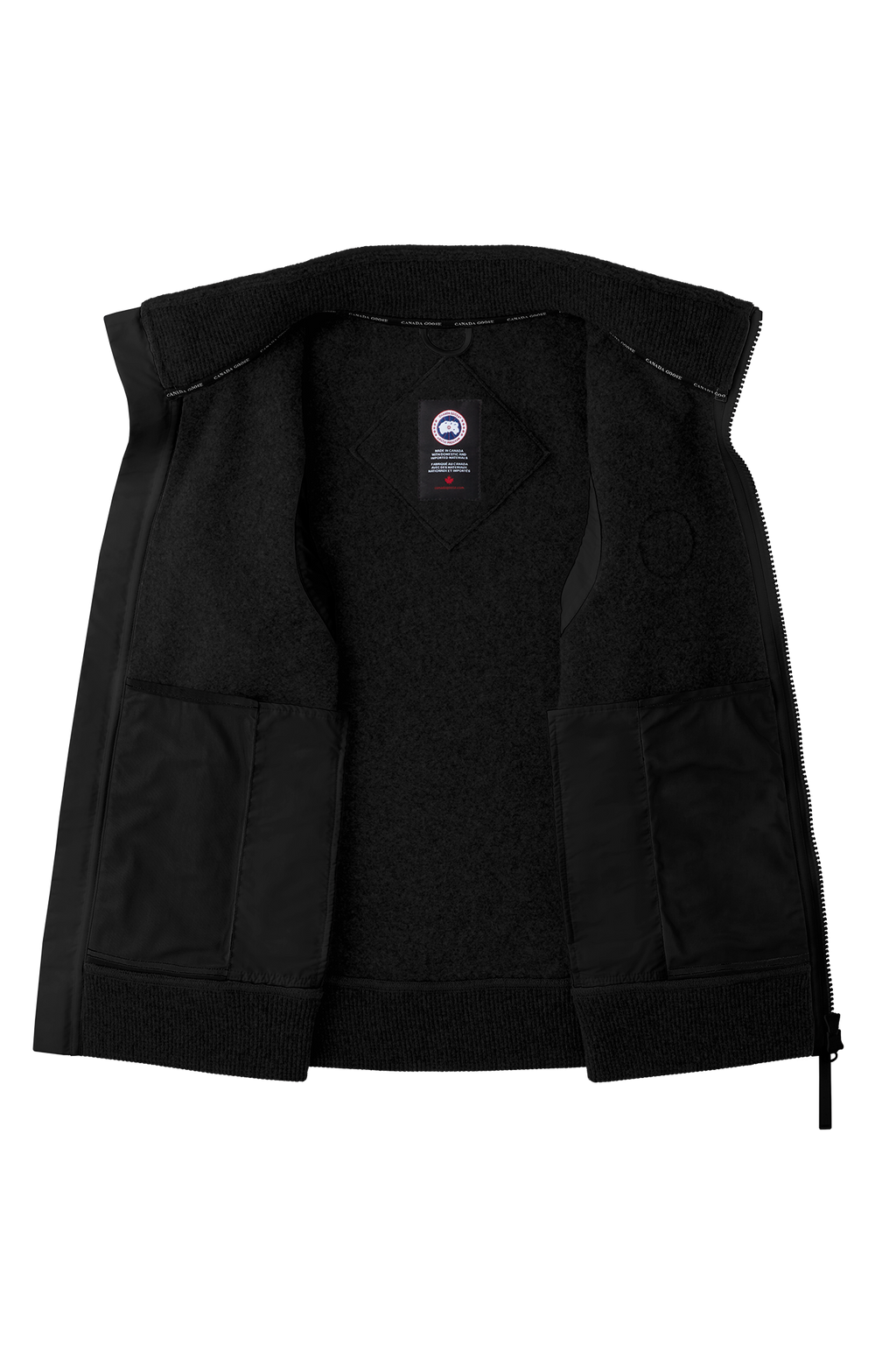 Mersey Vest Kind Fleece (Men) - Black
