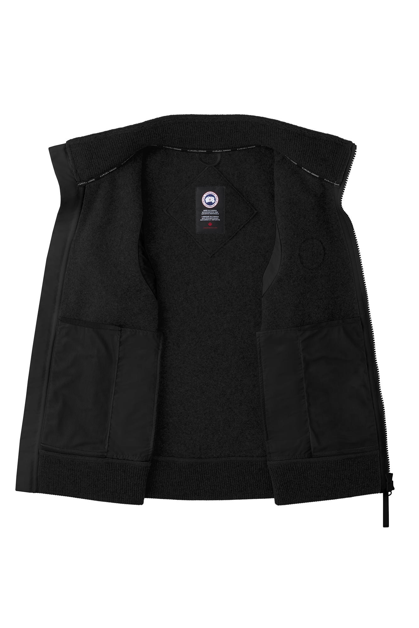 Mersey Vest Kind Fleece (Men) - Black