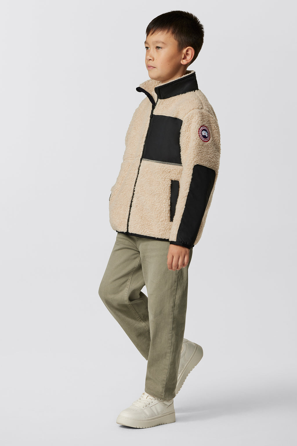 Kids Simcoe Fleece Jacket (Kids) - Light Tan