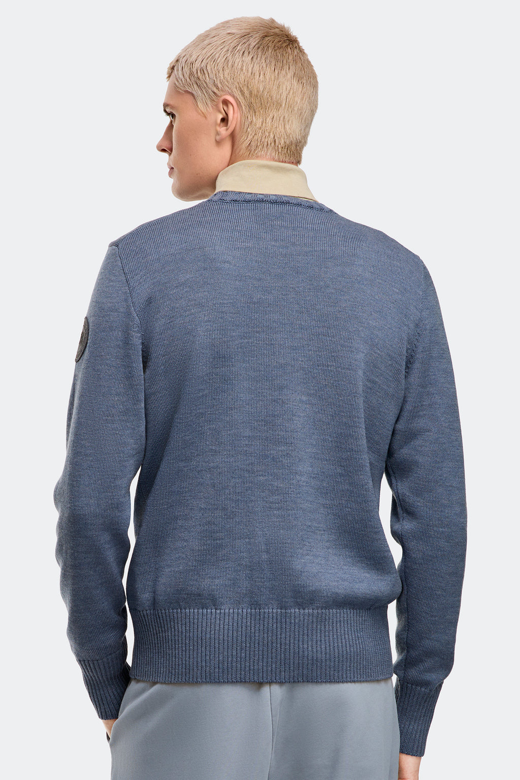 Rosseau Sweater (Men) - Ozone Blue Heather