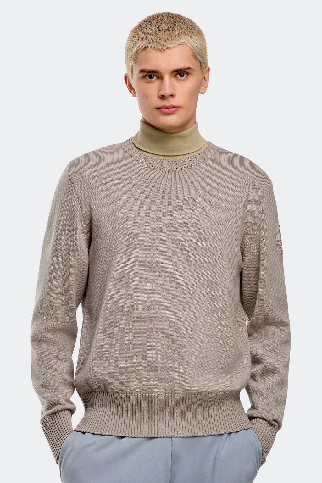 Rosseau Sweater (Men) - Limestone