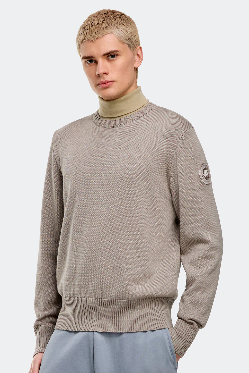 Rosseau Sweater (Men) - Limestone
