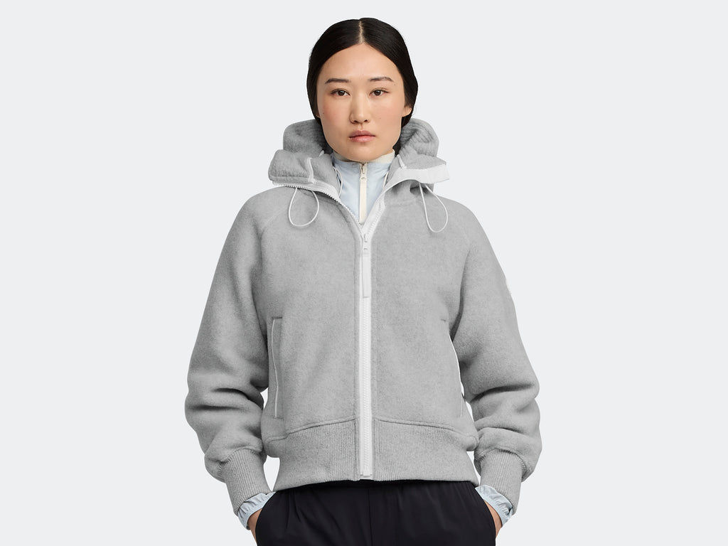 Chilliwack Bomber Kind Fleece HUMANATURE (Women) - Silverbirch Heather