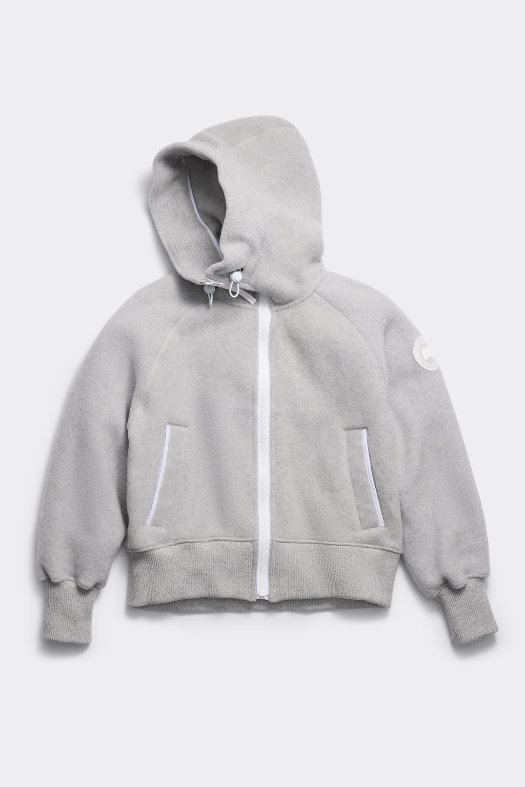 Chilliwack Bomber Kind Fleece HUMANATURE (Women) - Silverbirch Heather - Image 6