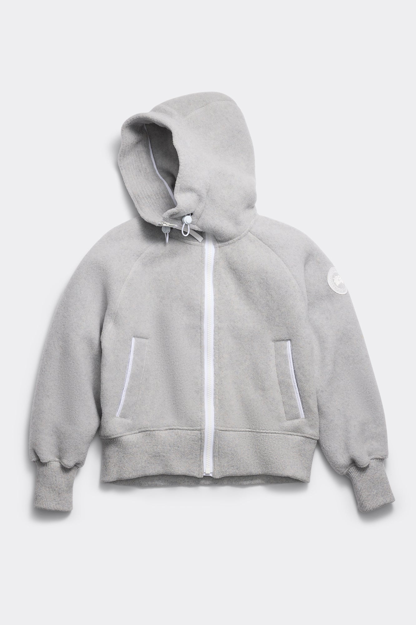 Chilliwack Bomber Kind Fleece HUMANATURE (Women) - Silverbirch Heather - Image 6