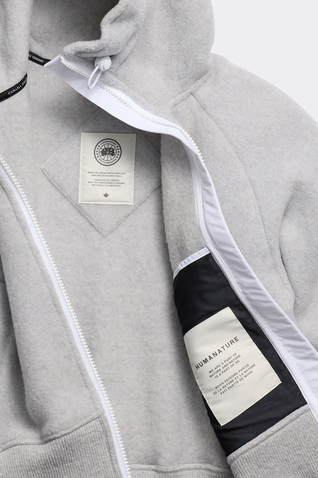 Chilliwack Bomber Kind Fleece HUMANATURE (Women) - Silverbirch Heather - Image 9