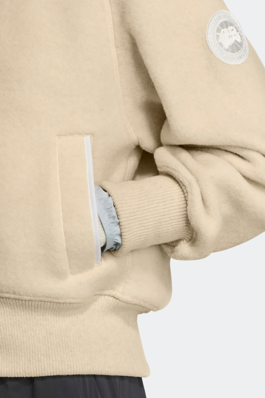 Chilliwack Bomber Kind Fleece HUMANATURE (Women) - Linen