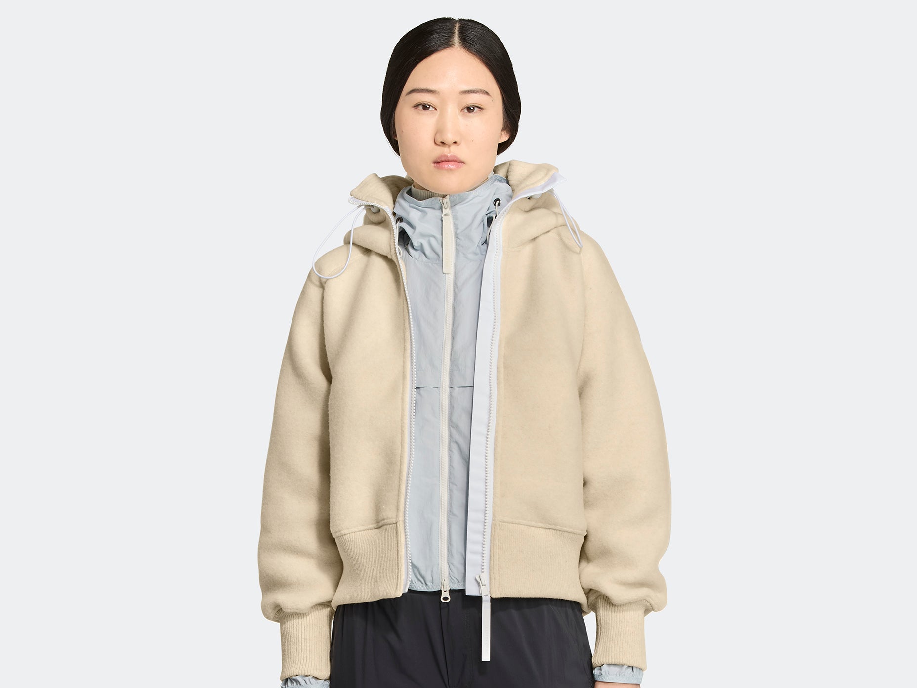 Chilliwack Bomber Kind Fleece HUMANATURE (Women) - Linen