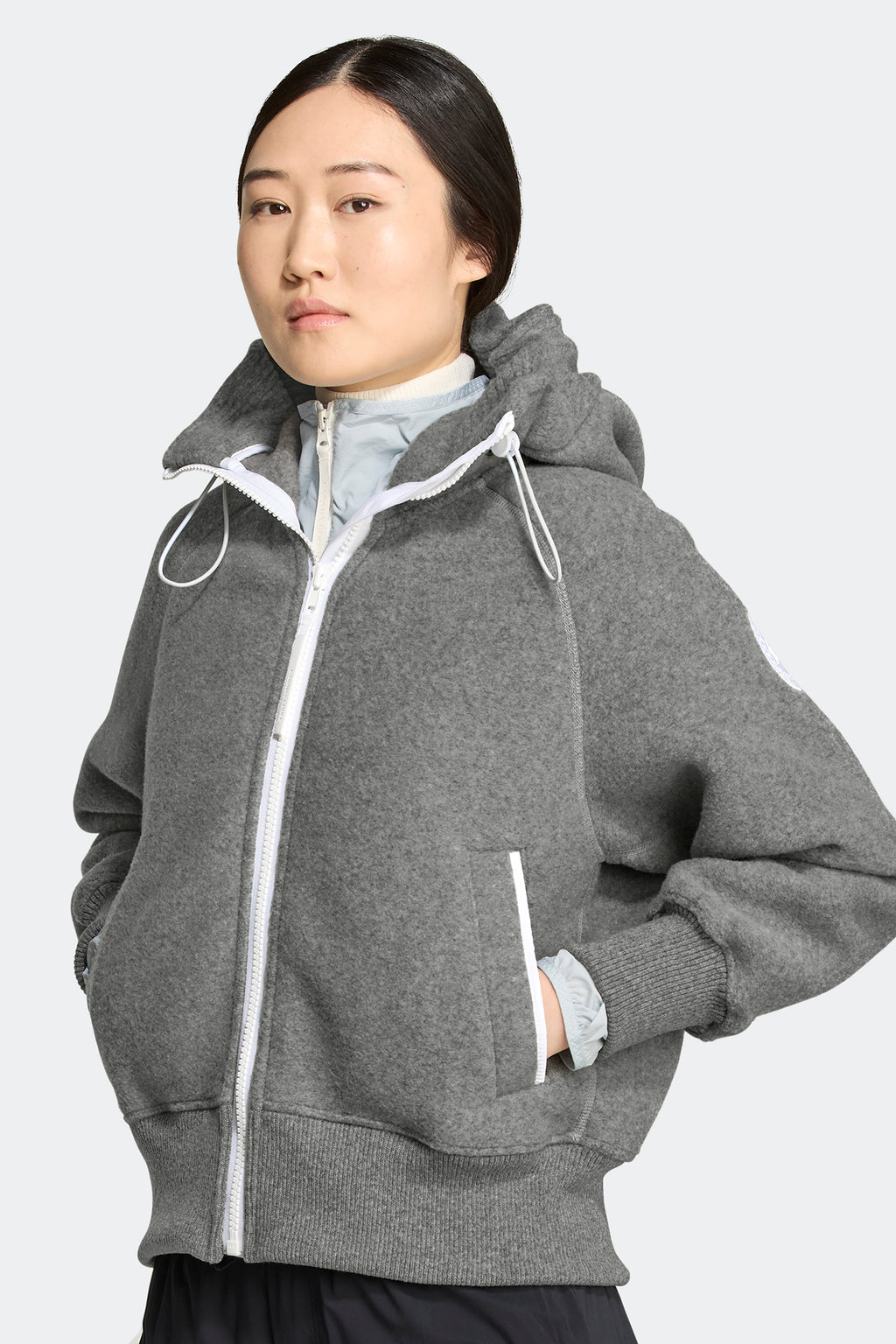 Chilliwack Bomber Kind Fleece HUMANATURE (Women) - Greige