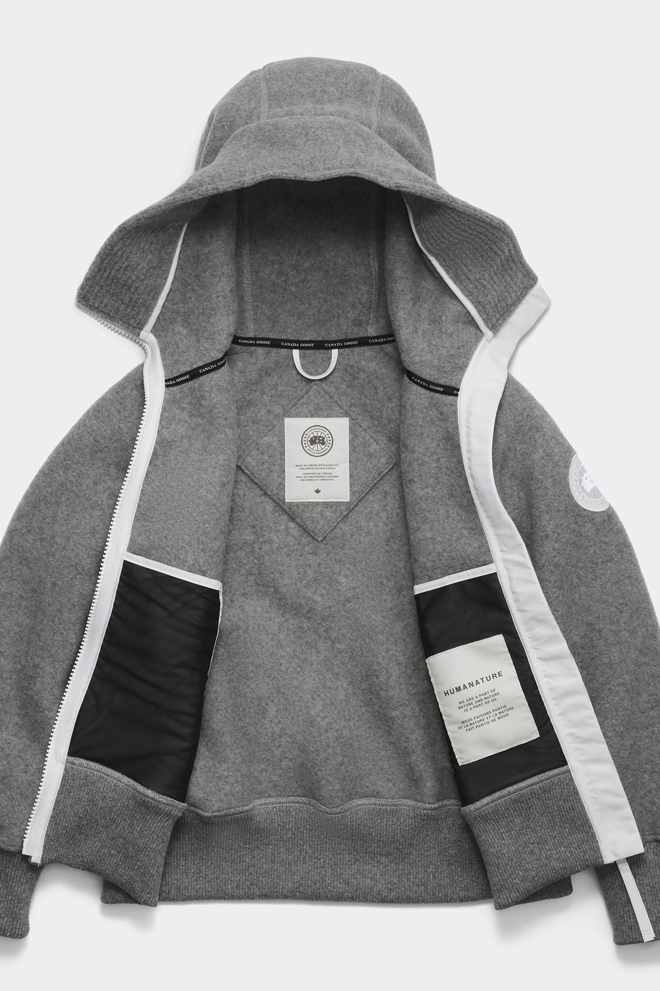 Chilliwack Bomber Kind Fleece HUMANATURE (Women) - Greige - Image 8