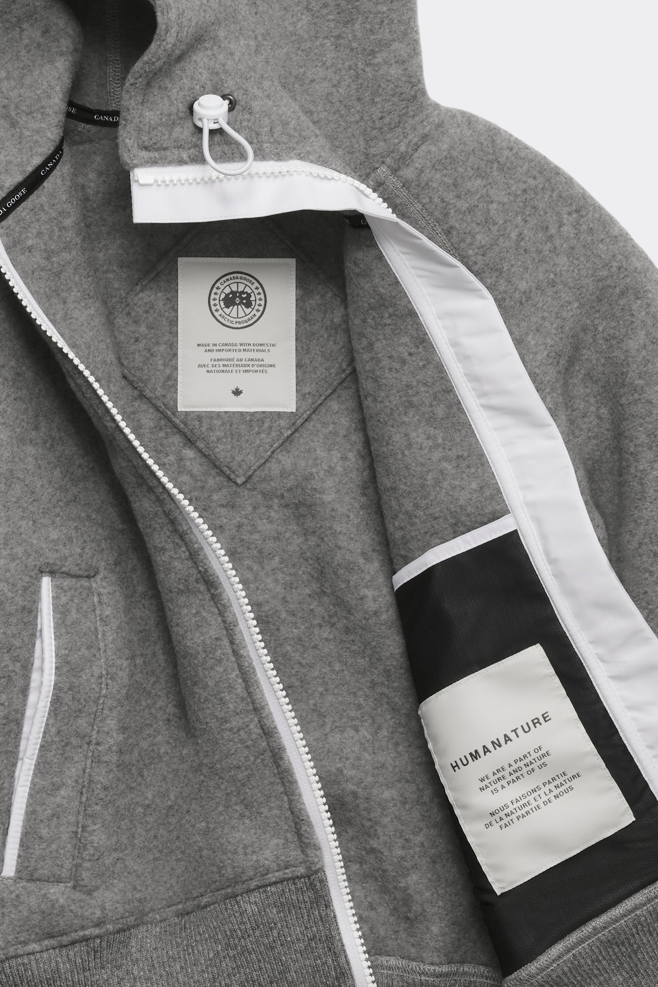 Chilliwack Bomber Kind Fleece HUMANATURE (Women) - Greige - Image 9