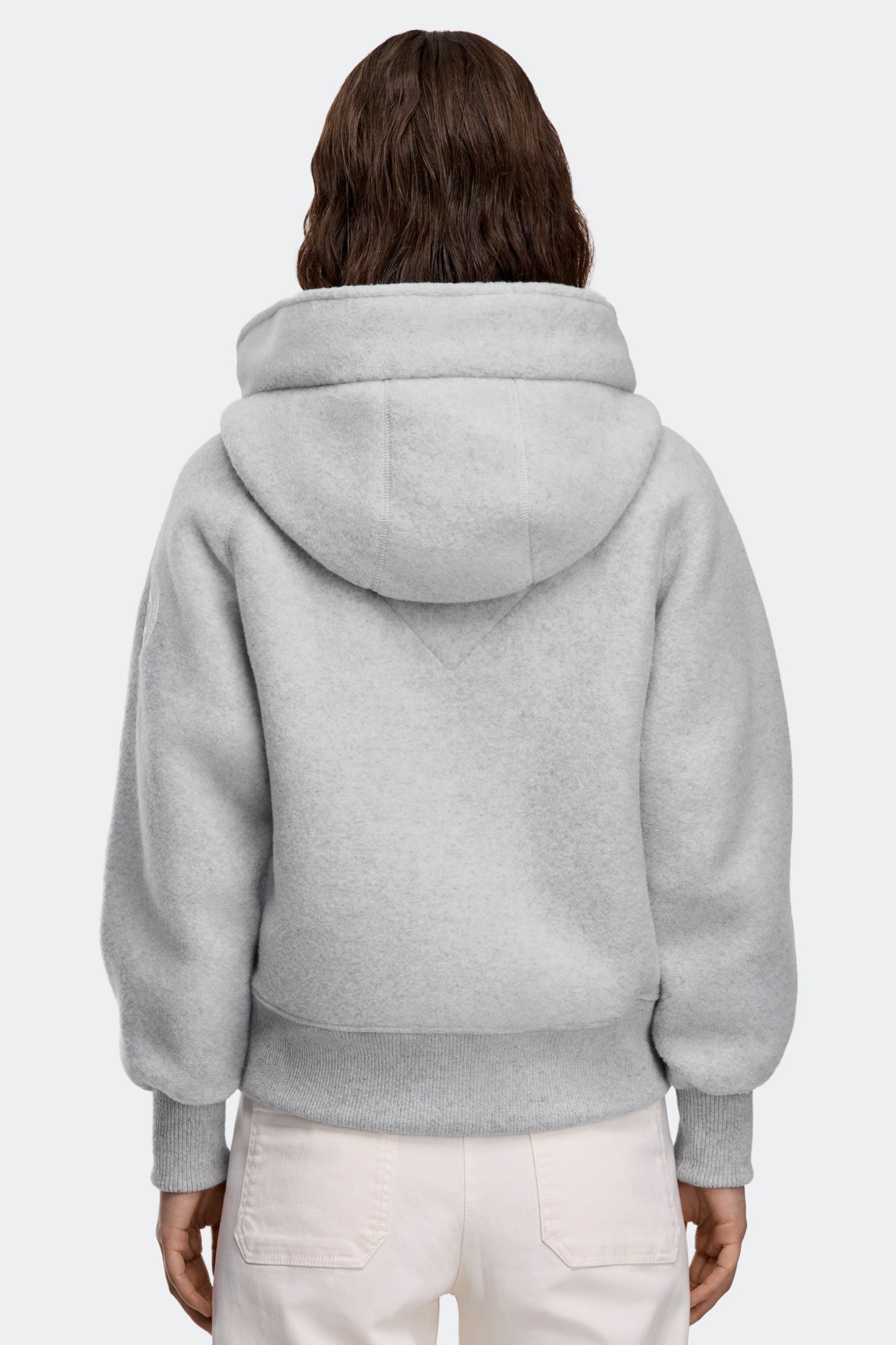 Chilliwack Bomber Kind Fleece White Label - Silverbirch Heather