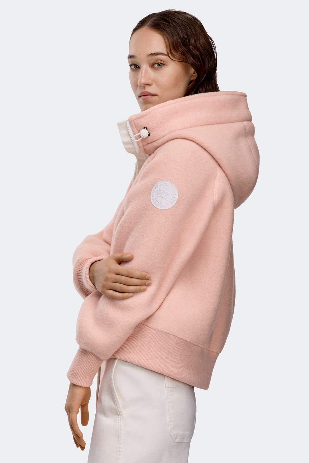 Chilliwack Bomber Kind Fleece White Label - Vintage Rose