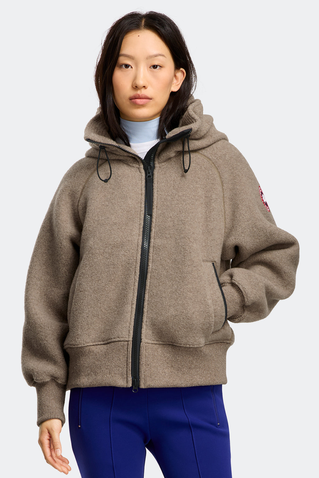 Chilliwack Bomber Kind Fleece (Women) - Tan Heather