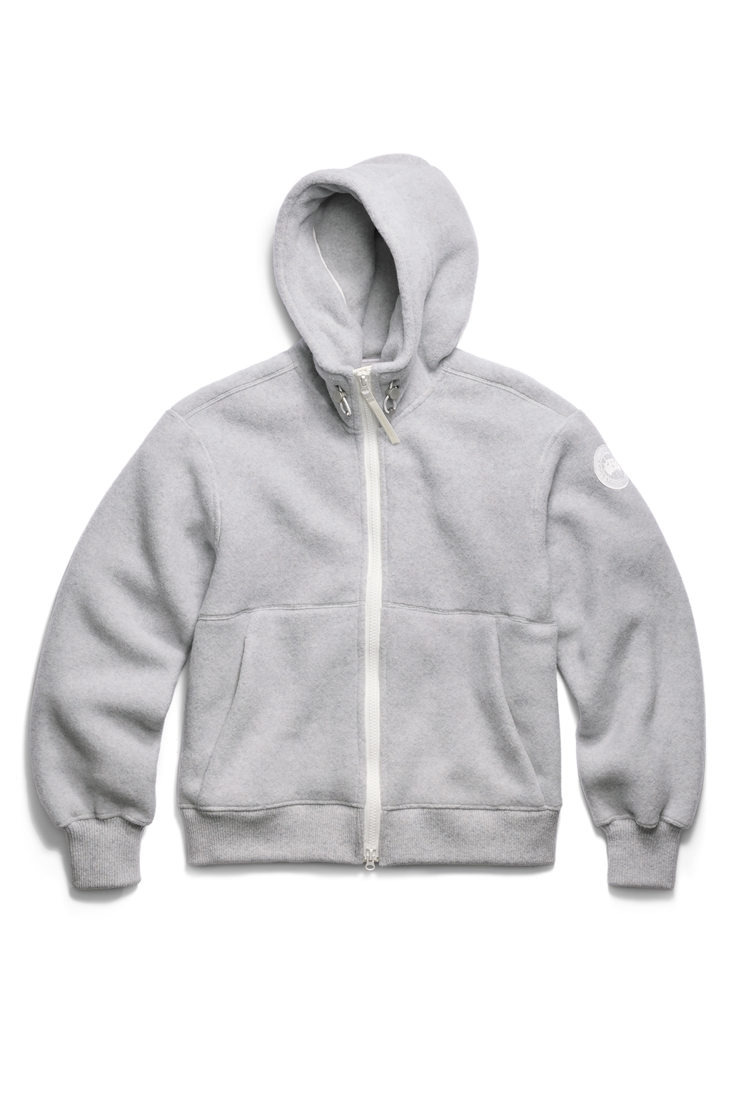 Chilliwack Fleece Bomber White Label (Men) - Silverbirch Heather - Image 5