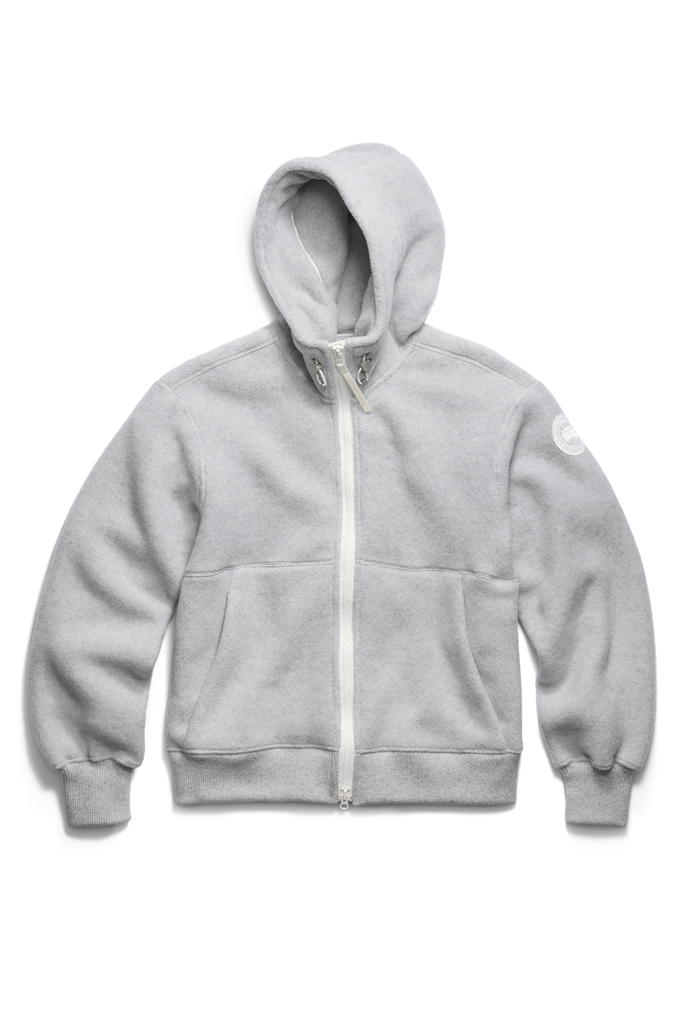 Chilliwack Fleece Bomber White Label (Men) - Silverbirch Heather - Image 5