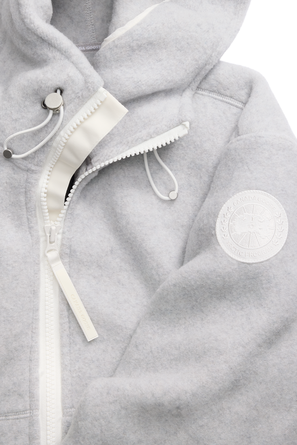 Chilliwack Fleece Bomber White Label (Men) - Silverbirch Heather - Image 6