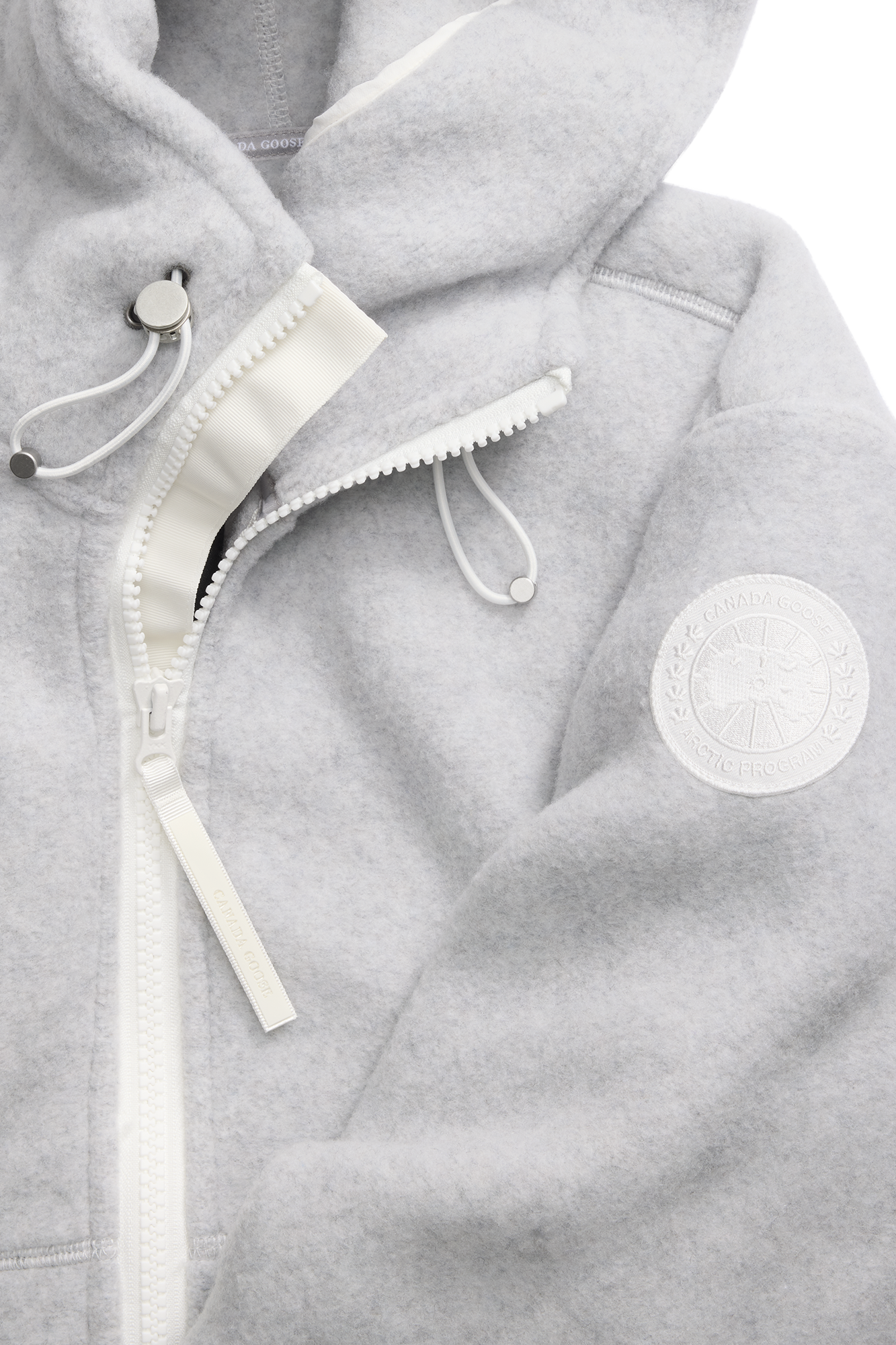 Chilliwack Fleece Bomber White Label (Men) - Silverbirch Heather - Image 6