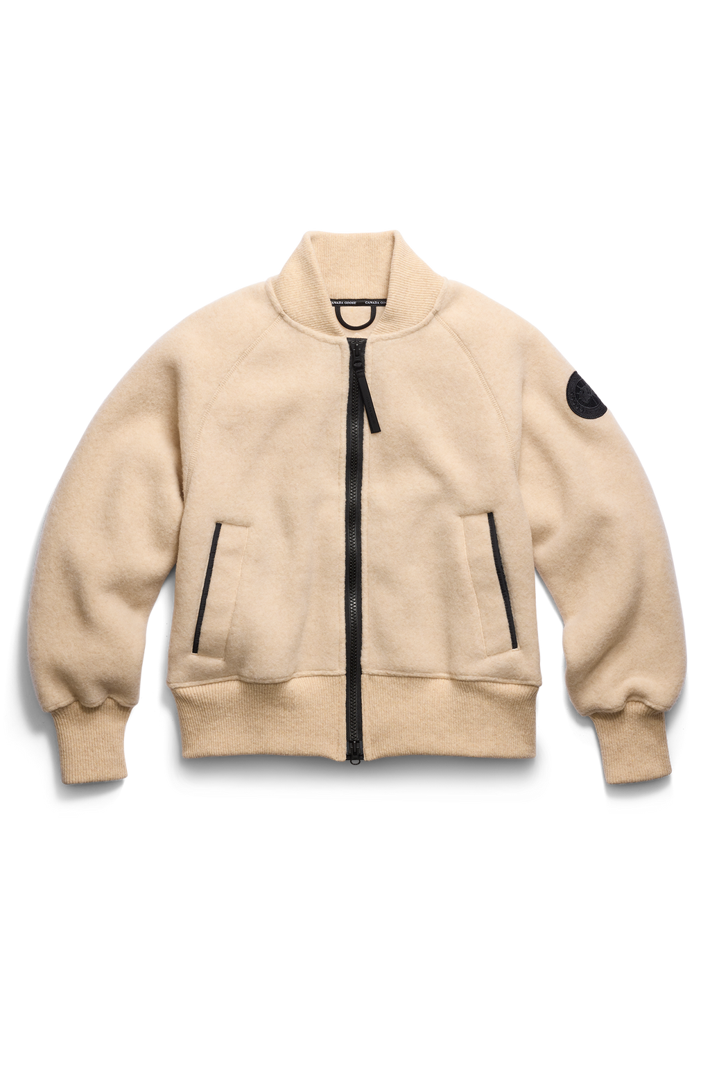 Sierra Fleece Bomber Black Label - Light Tan - Image 5