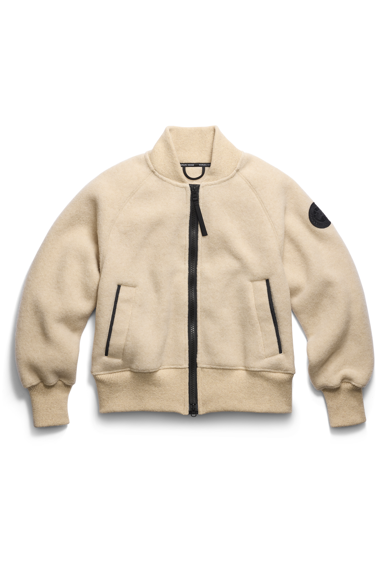 Sierra Fleece Bomber Black Label - Light Tan - Image 5